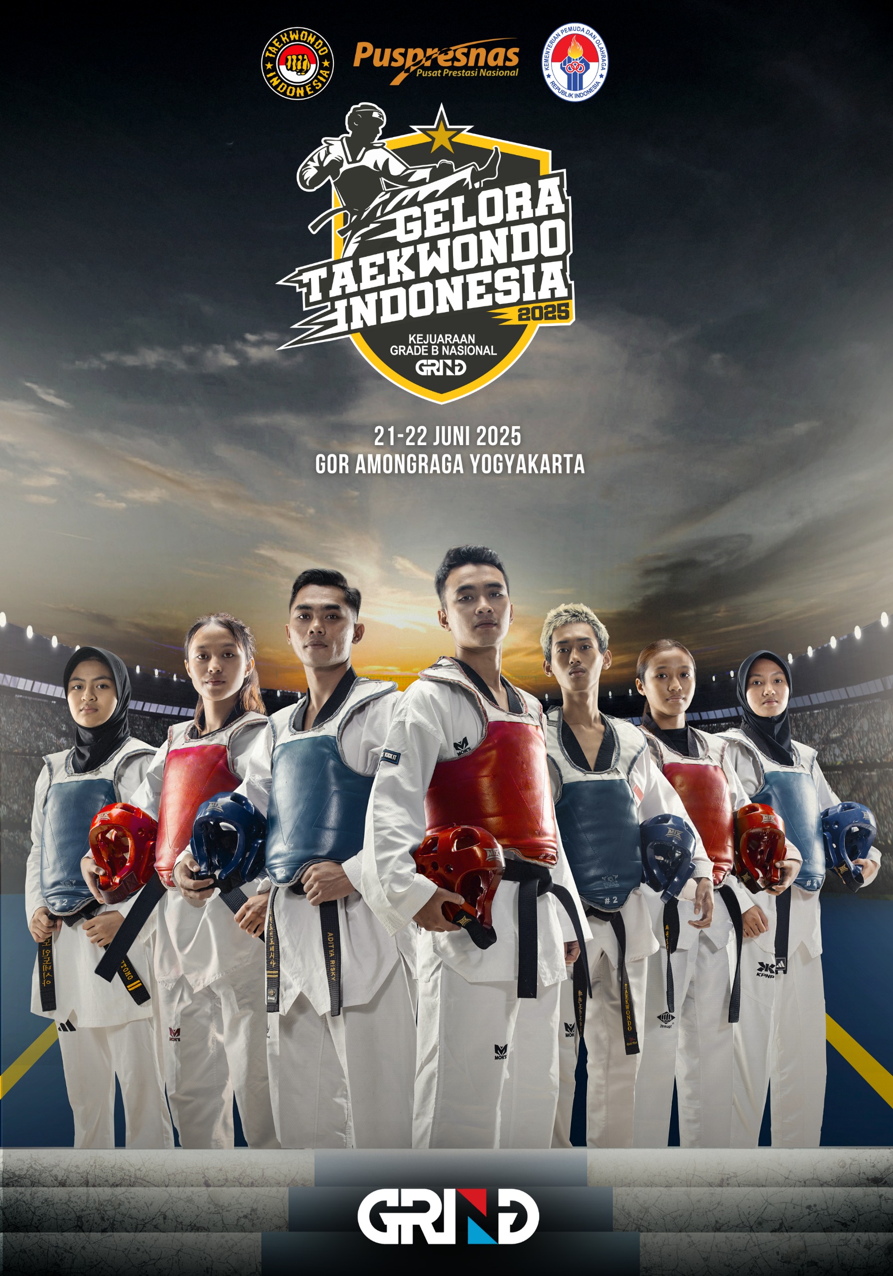 Panggung Juara Taekwondo Indonesia Taekwondo Indonesia Pengkab TI Boyolali